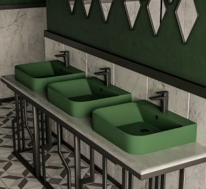 Зелена мивка за плот Allecra 