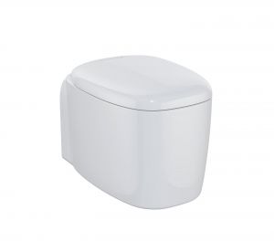 Конзолна тоалетна чиния Plural  - Бял гланц 