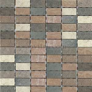 Бежово кафява мозайка 2,5х5см Scala Beige