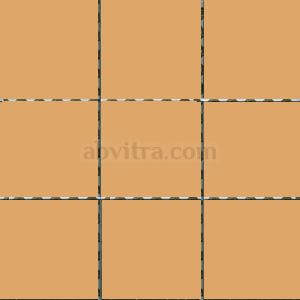 Жълта керамична мозайка 10х10см RAL 060 70 40 Caramel Matt 