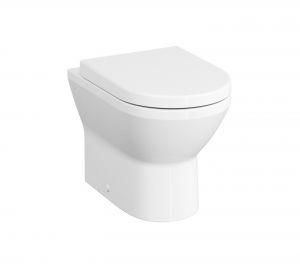 Стояща тоалетна чиния Integra- Бял гланц