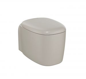Конзолна тоалетна чиния Plural  - Сивокафяв