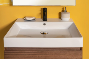 Умивалник за баня Stance 60см - Бял гланц 