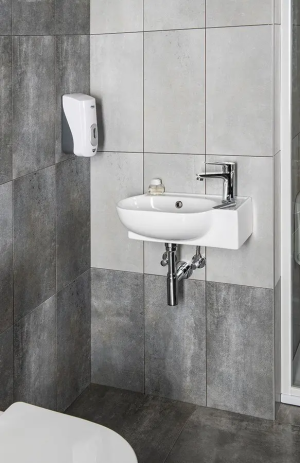 Малка мивка за баня и тоалетна MINI - White 