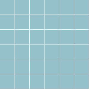 Светлосиня керамична мозайка 5х5см в цвят RAL 230 70 15 Pool Blue Matt