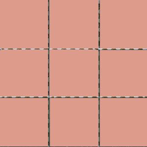 Розова керамична мозайка 10х10см RAL 040 70 20 Matt Pink 